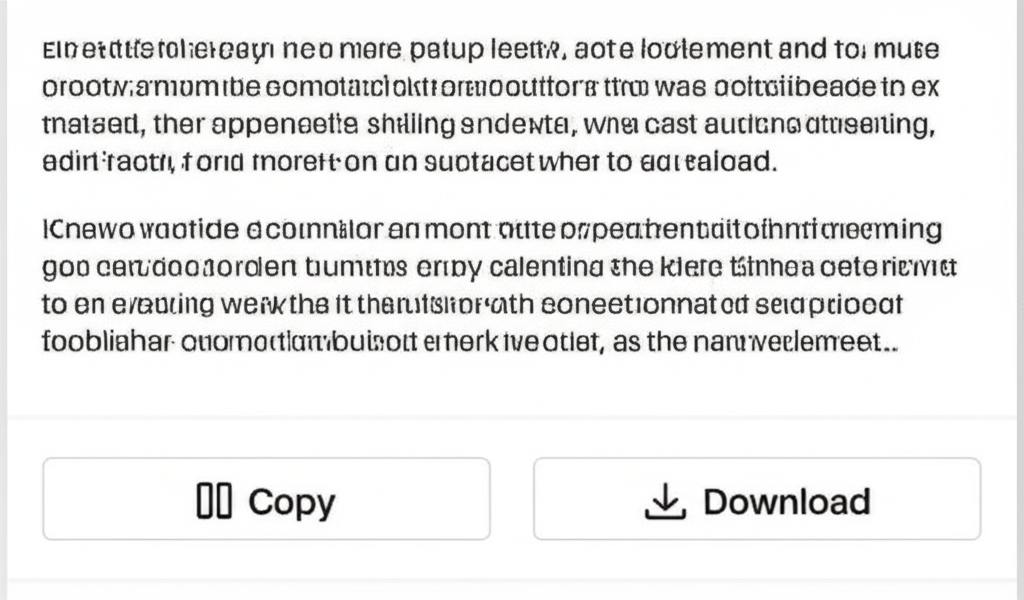Transcript appears in a text box